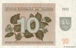 10 Talonas LITUANIE  1991 P.35b NEUF