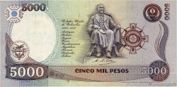 5000 Pesos COLOMBIE  1994 P.440 SUP