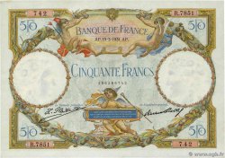 50 Francs LUC OLIVIER MERSON type modifié FRANCE  1931 F.16.02 pr.SUP