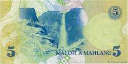 5 Maloti LESOTHO  1989 P.10a FDC