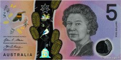 5 Dollars AUSTRALIA  2016 P.62