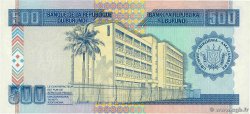 500 Francs  BURUNDI  1999 P.38b UNC