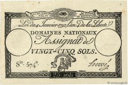 25 Sols FRANCIA  1792 Ass.25a