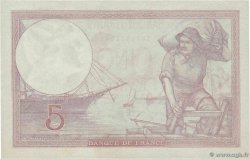 5 Francs FEMME CASQUÉE modifié FRANKREICH  1939 F.04.09 VZ