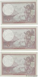 5 Francs FEMME CASQUÉE modifié Lot FRANCE  1939 F.04.14 XF