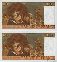 10 Francs BERLIOZ Consécutifs FRANCE  1978 F.63.23 SPL