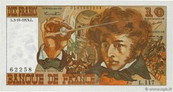 10 Francs BERLIOZ FRANKREICH  1974 F.63.07b fST