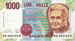 1000 Lire ITALY  1990 P.114b UNC