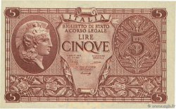 5 Lire ITALIEN  1944 P.031c