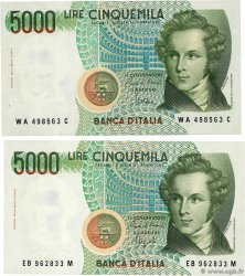 5000 Lire Lot ITALIE  1985 P.111b