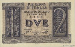 2 Lire ITALIA  1939 P.027 q.FDC