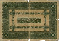 2 Lire ITALIEN  1918 PM.05 SGE