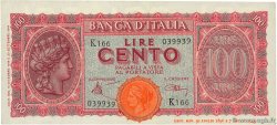 100 Lire ITALY  1944 P.075a