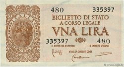 1 Lire ITALIEN  1944 P.029a