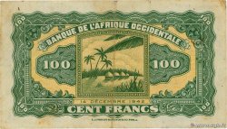 100 Francs AFRIQUE OCCIDENTALE FRANÇAISE (1895-1958)  1942 P.31a TTB