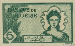 5 Francs ALGÉRIE  1942 P.091 SUP