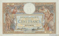 100 Francs LUC OLIVIER MERSON type modifié FRANCIA  1939 F.25.45