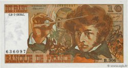 10 Francs BERLIOZ FRANKREICH  1978 F.63.25