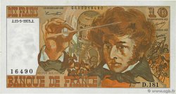 10 Francs BERLIOZ FRANKREICH  1975 F.63.10