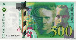 500 Francs PIERRE ET MARIE CURIE FRANCE  1994 F.76.01 pr.NEUF