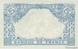 5 Francs BLEU FRANCIA  1915 F.02.25 q.FDC