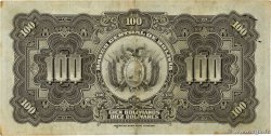 100 Bolivianos BOLIVIA  1928 P.125a MBC