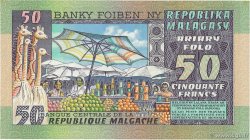 50 Francs - 10 Ariary MADAGASCAR  1974 P.062a FDC