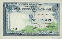 1 Piastre - 1 Dong Numéro spécial FRANZÖSISCHE-INDOCHINA  1954 P.105