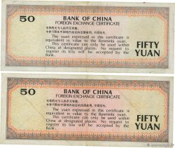 50 Yuan Lot CHINE  1988 P.FX8 TB+