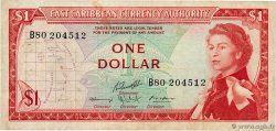 1 Dollar CARIBBEAN   1965 P.13g VG