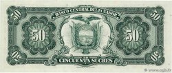 50 Sucres ECUADOR  1980 P.116e UNC