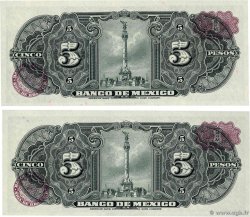 5 Pesos Consécutifs MEXICO  1970 P.060k ST