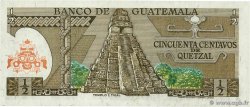 50 Centavos de Quetzal GUATEMALA  1980 P.058c NEUF