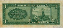 1 Quetzal GUATEMALA  1963 P.043e BC