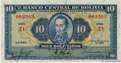 10 Bolivianos BOLIVIA  1928 P.130 AU