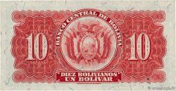 10 Bolivianos BOLIVIEN  1928 P.130 fST