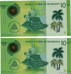 10 Cordobas Consécutifs NICARAGUA  2019 P.209 FDC