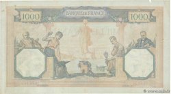 1000 Francs CÉRÈS ET MERCURE type modifié FRANCIA  1939 F.38.35 MBC