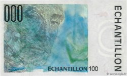 100 Francs CÉZANNE, type Ravel Échantillon FRANCE regionalism and various  1992  UNC-