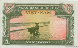 5 Dong VIETNAM DEL SUR  1955 P.02a SC+