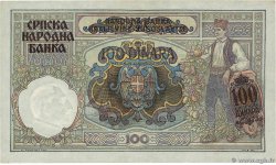 100 Dinara SERBIA  1941 P.23 SC