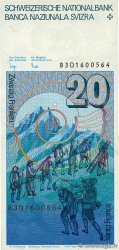 20 Francs SWITZERLAND  1983 P.55e VF+