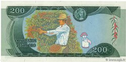 200 Pesos Oro COLOMBIA  1975 P.417b FDC