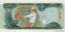 200 Pesos Oro COLOMBIE  1982 P.427 NEUF