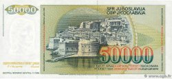 50000 Dinara JUGOSLAWIEN  1988 P.096 ST