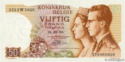 50 Francs BELGIQUE  1966 P.139