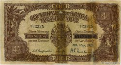 4 Shillings TONGA  1939 P.05b G