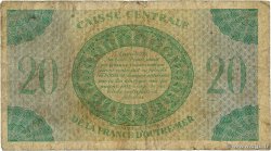 20 Francs FRENCH EQUATORIAL AFRICA  1943 P.17b G