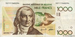 1000 Francs BELGIO  1980 P.144a q.BB