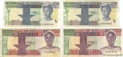 10 Cedis Lot GHANA  1980 P.18b et P.20b F